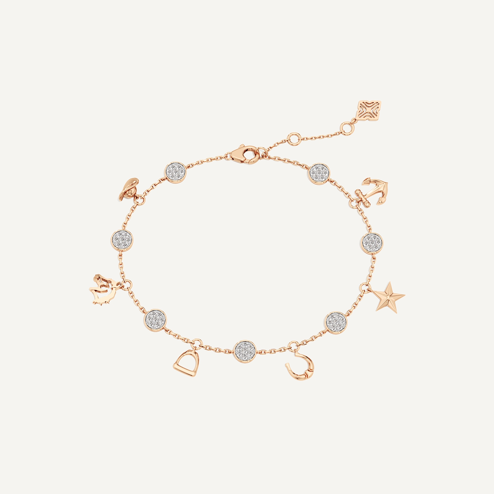 Buy Best|Orion Charm Horseshoe Lab Grown Diamond BR|online