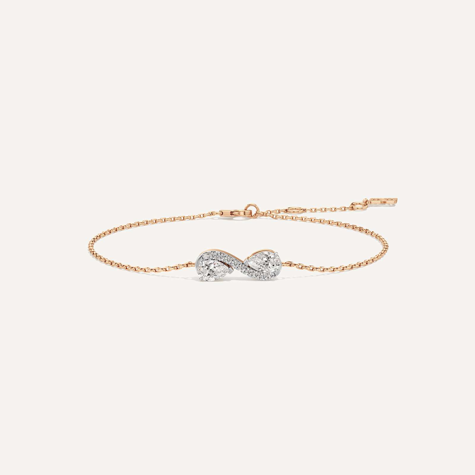 Carter Pear Duo Infinity Diamond