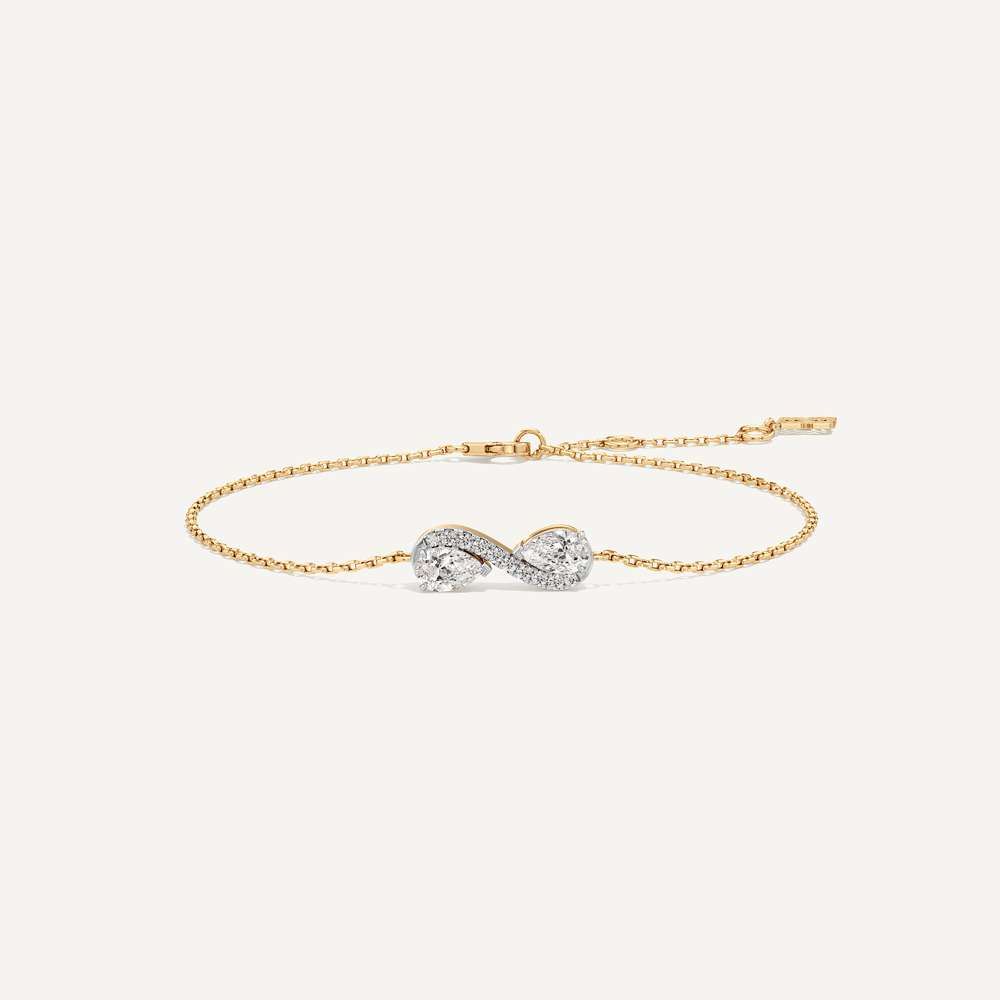 Carter Pear Duo Infinity Diamond