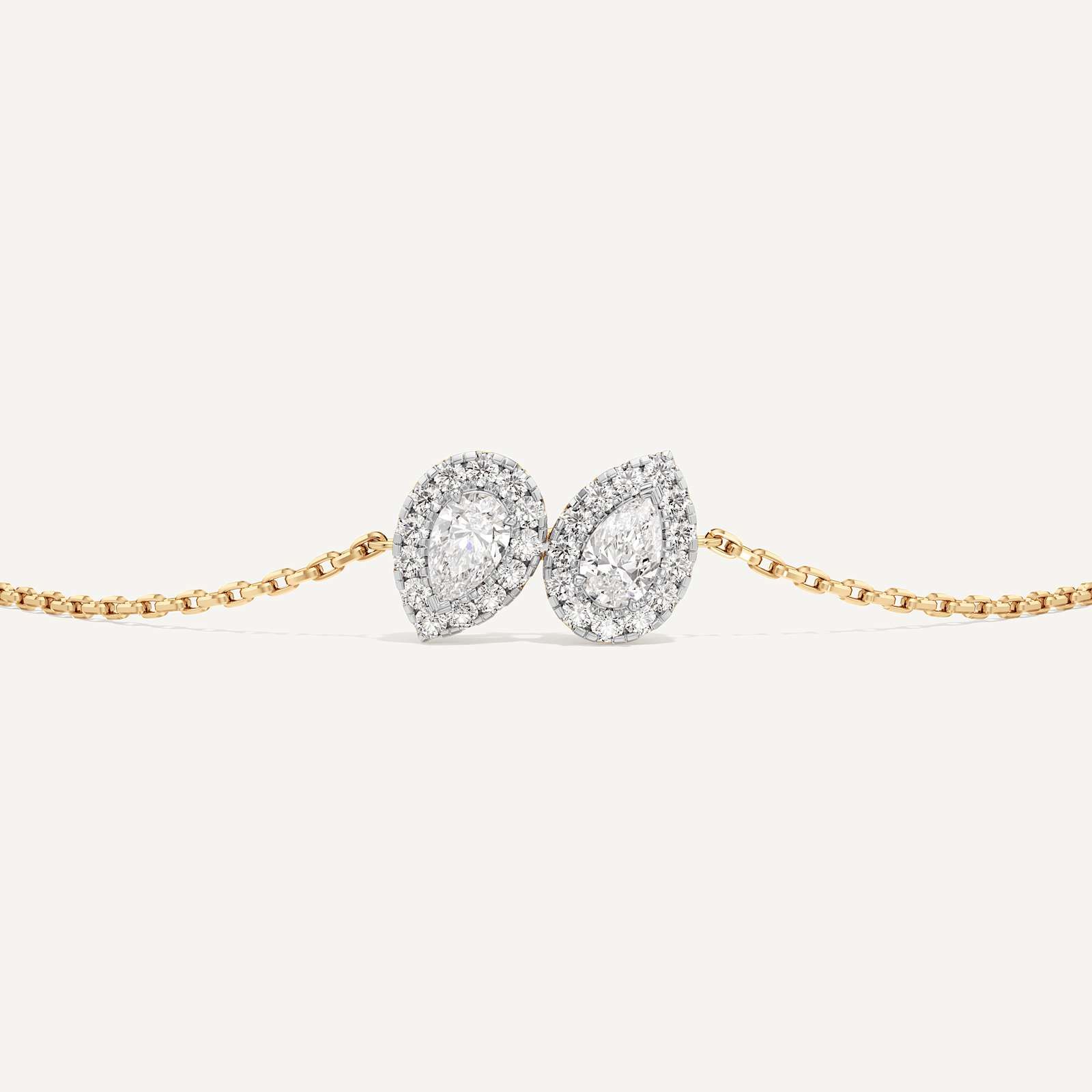 Rio Pear & Round Duo Diamond