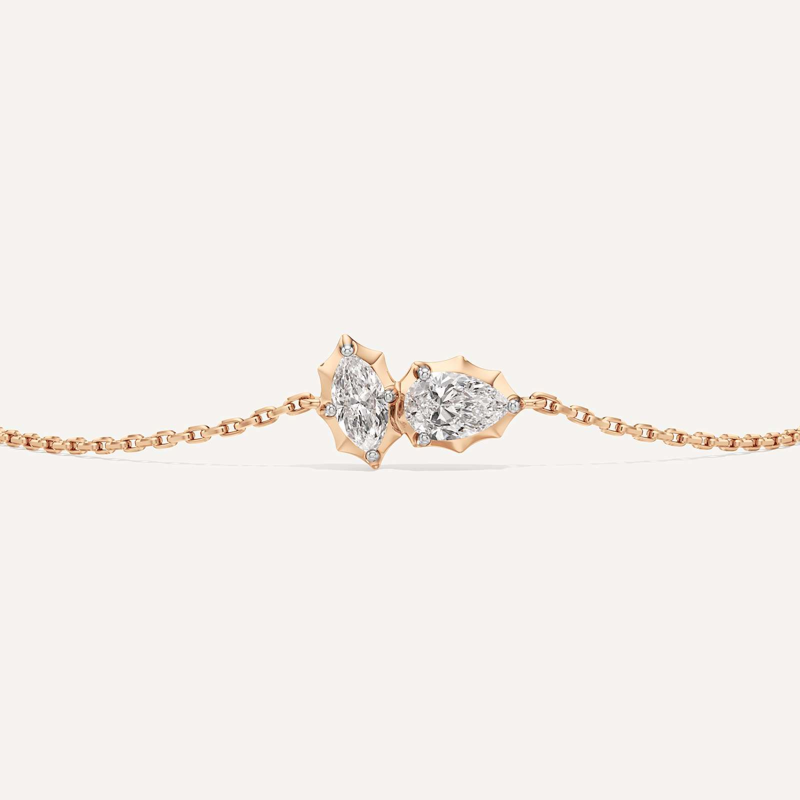 Dalton Marquise & Pear Duo Diamond