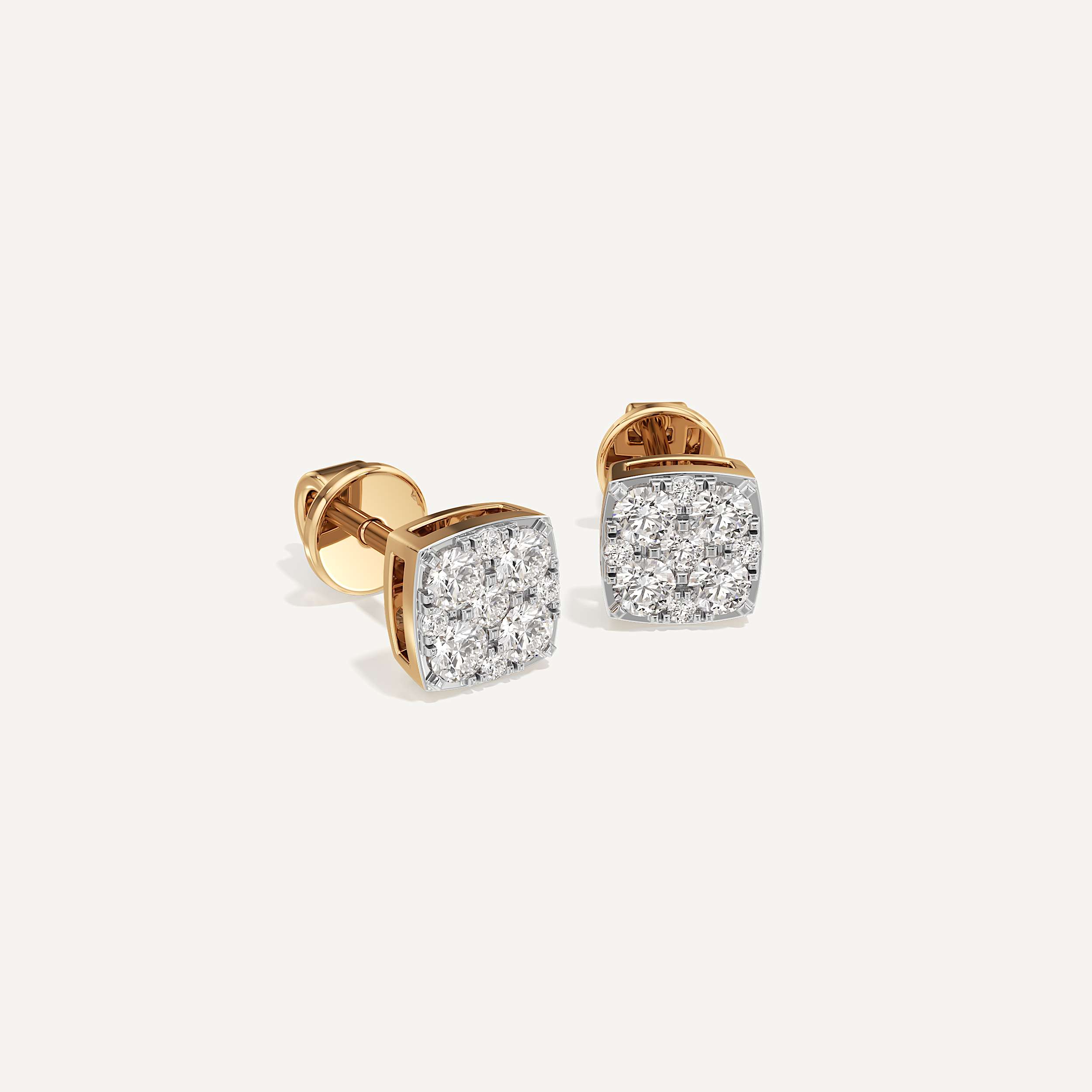Timeless Cushion Diamond Earrings