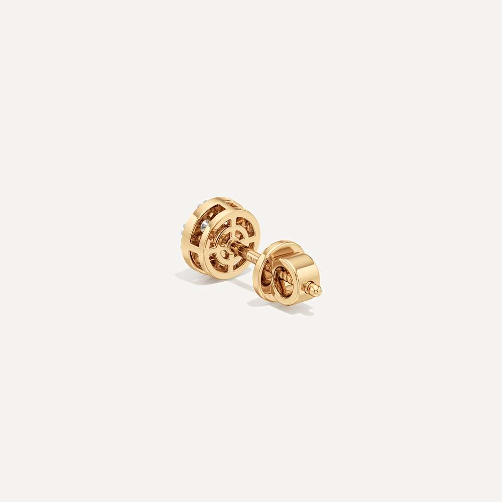 Classic Round Diamond Earring