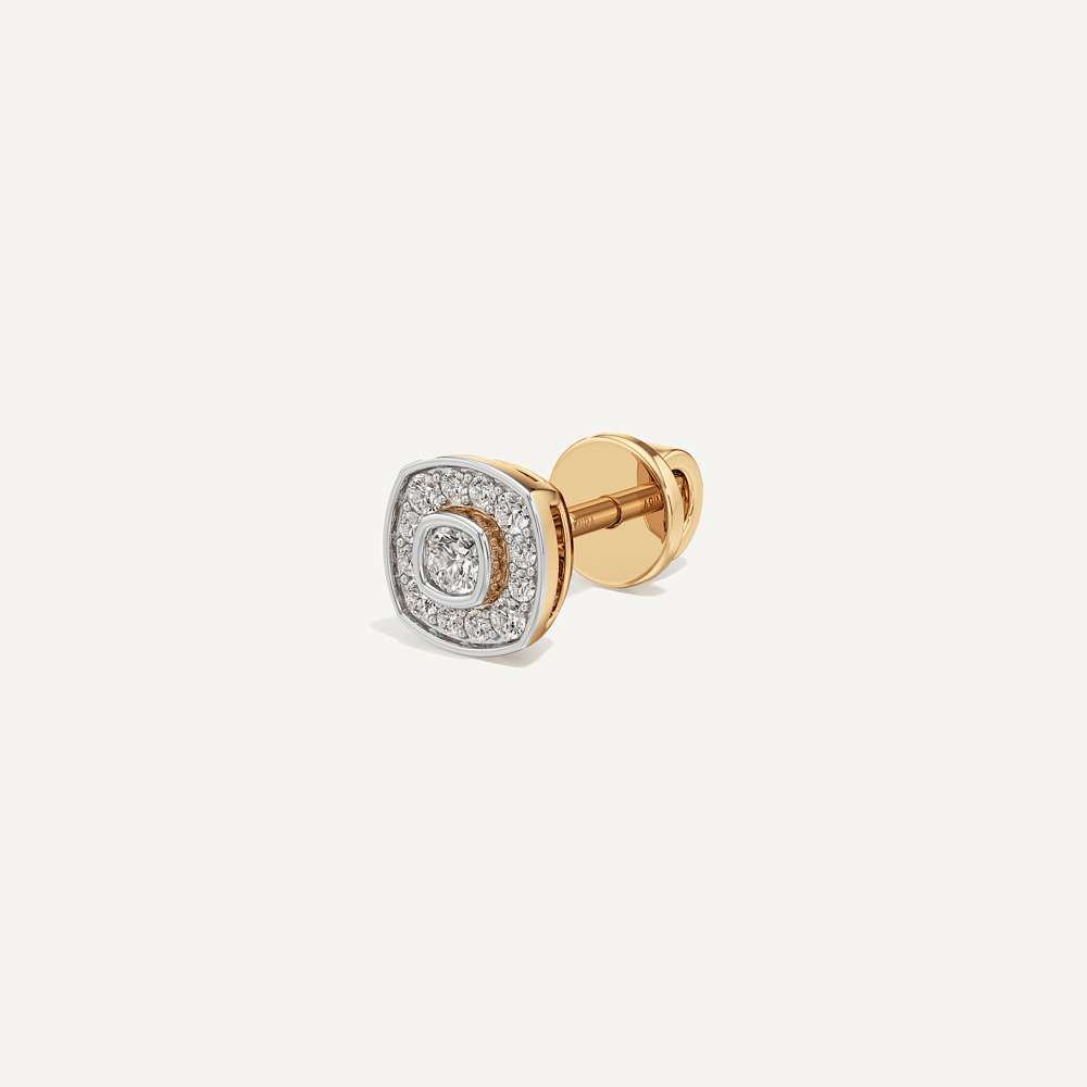 Cushion Soft Diamond Earrings