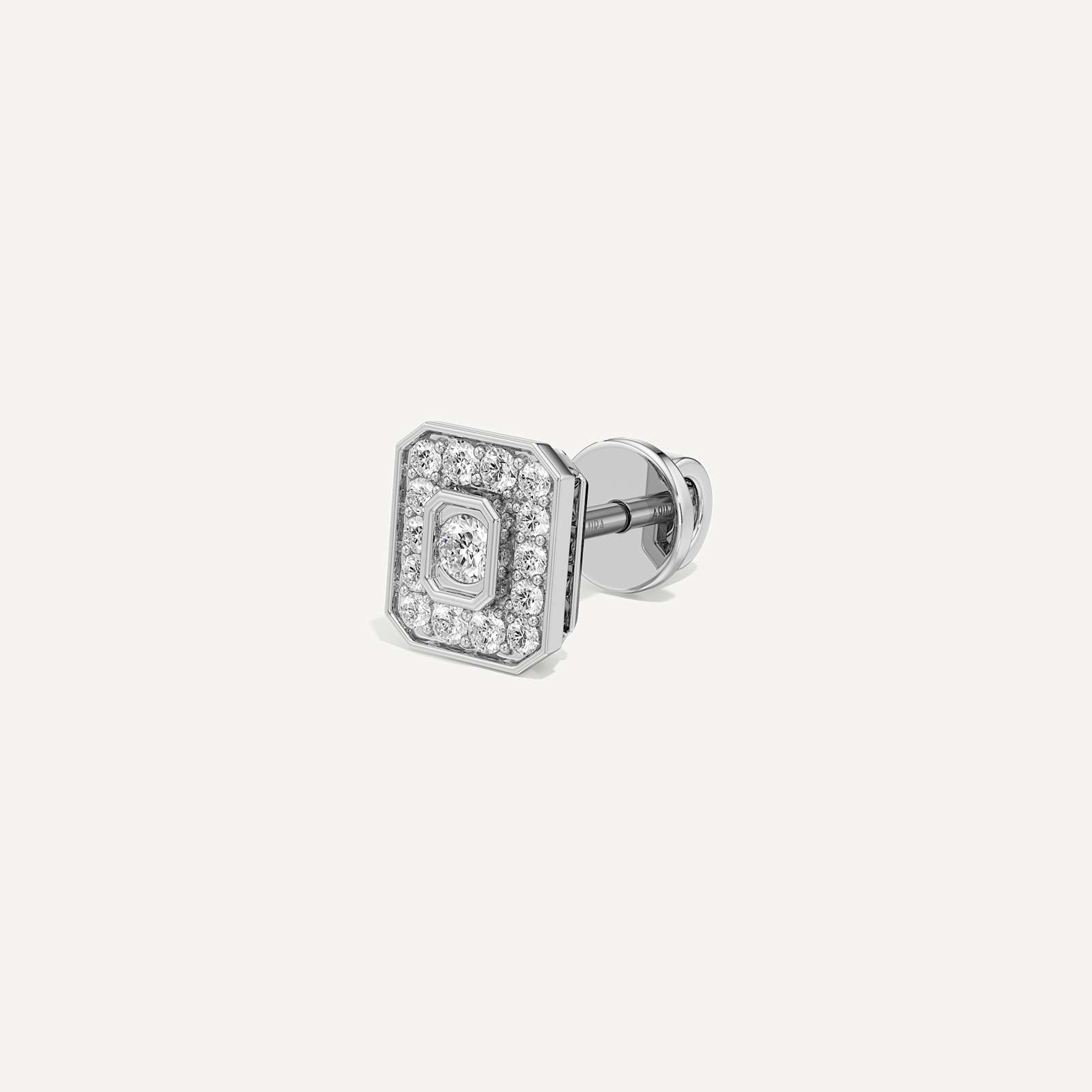 Emerald Calm Diamond Earrings