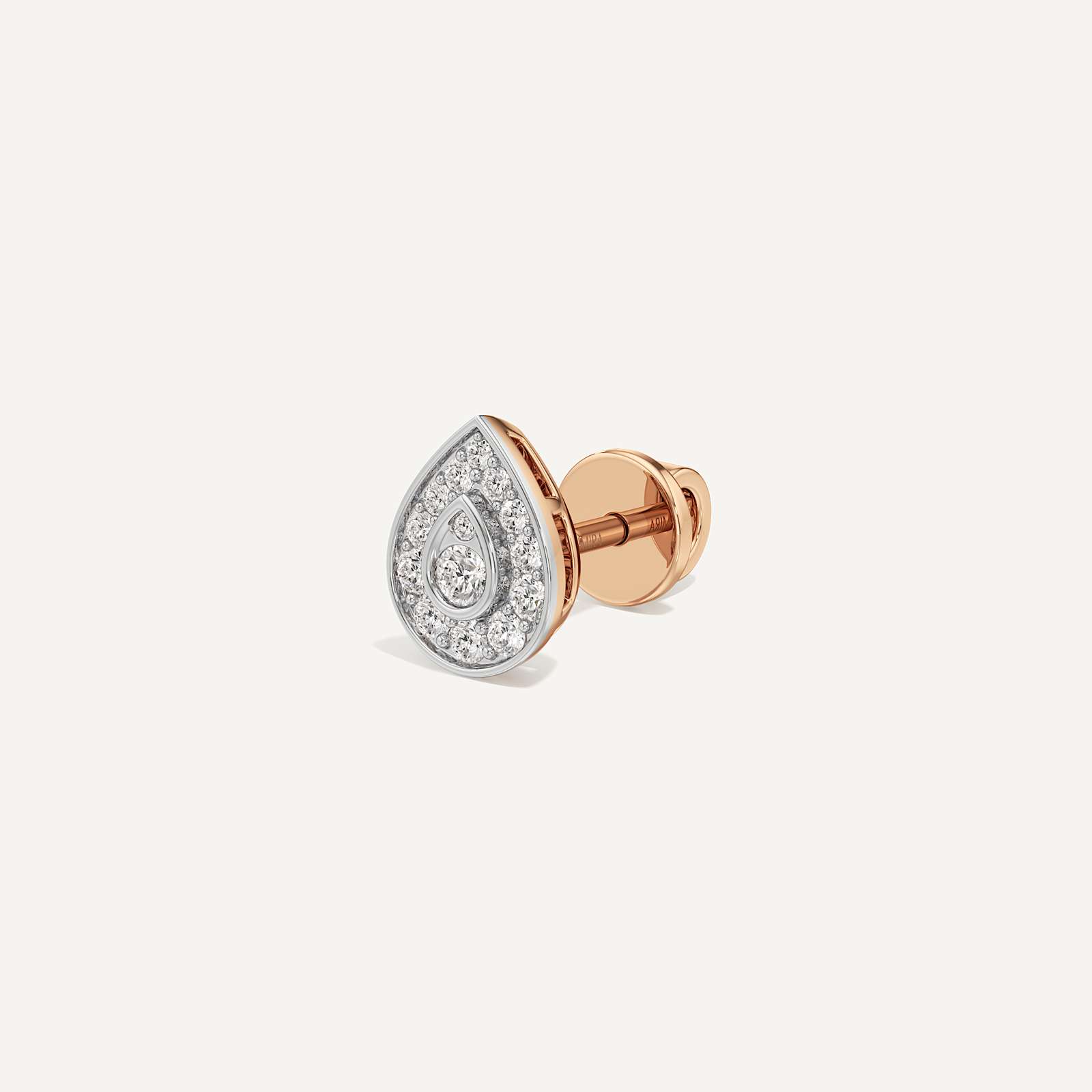 Always There Pear Diamond Earring
