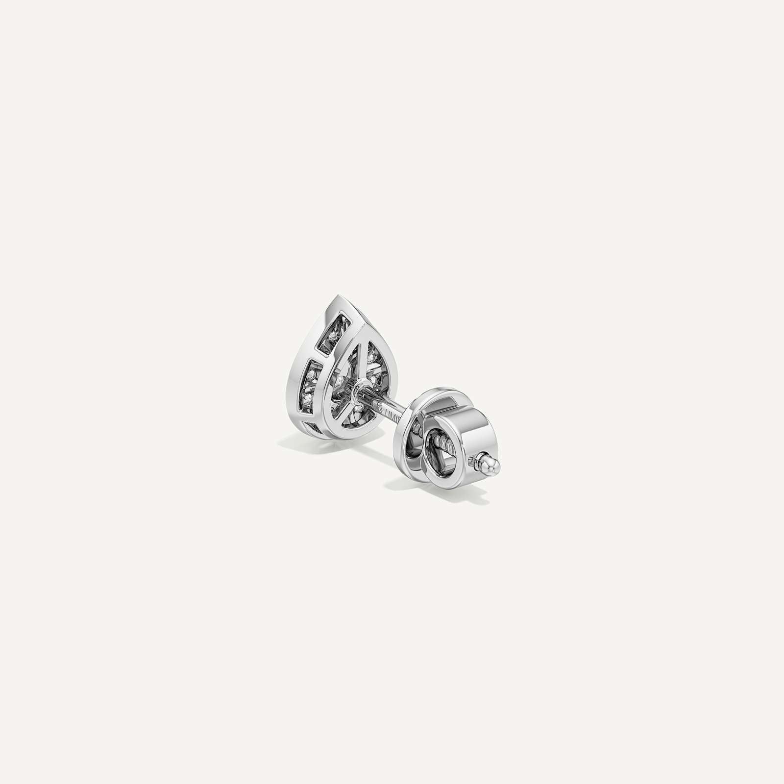 Always There Pear Diamond Earring