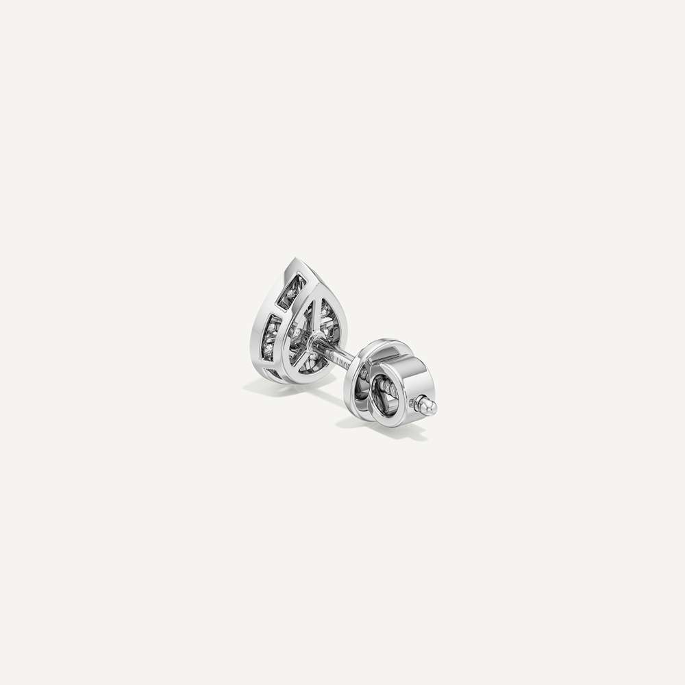 Aurelle Pear Diamond Stud