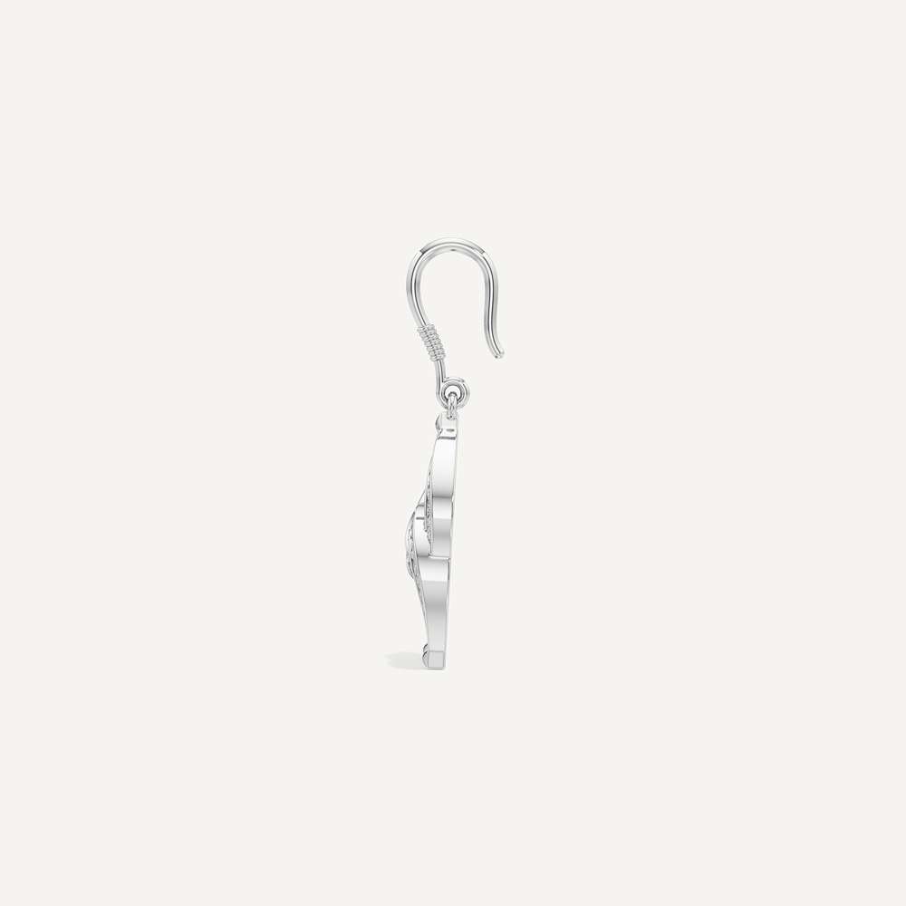 Arena Twist Horseshoe Earring