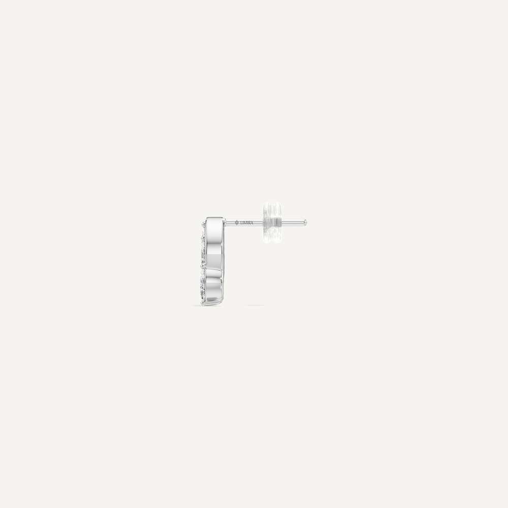 Teardrop Diamond Stud
