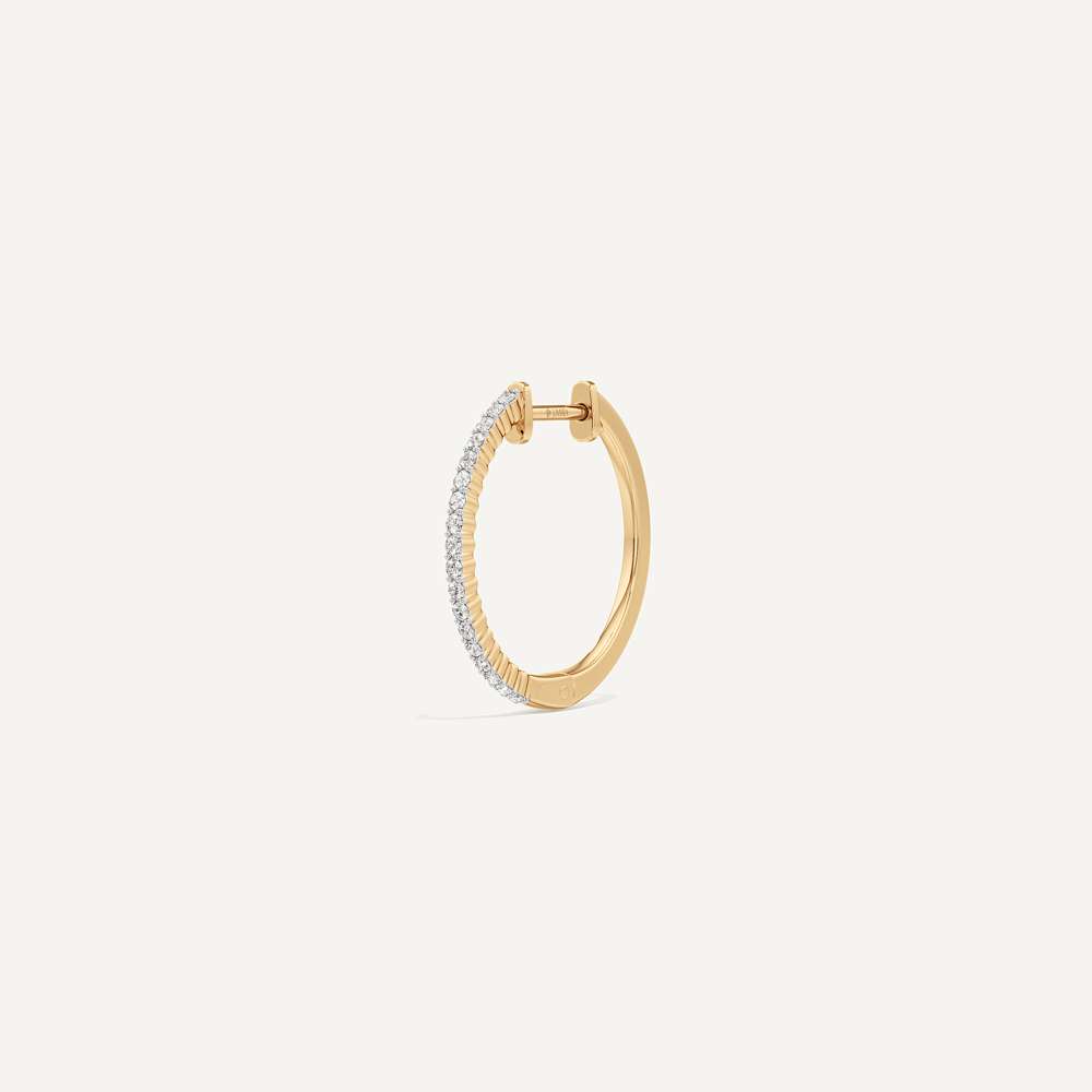 Evoque Diamond Hoop