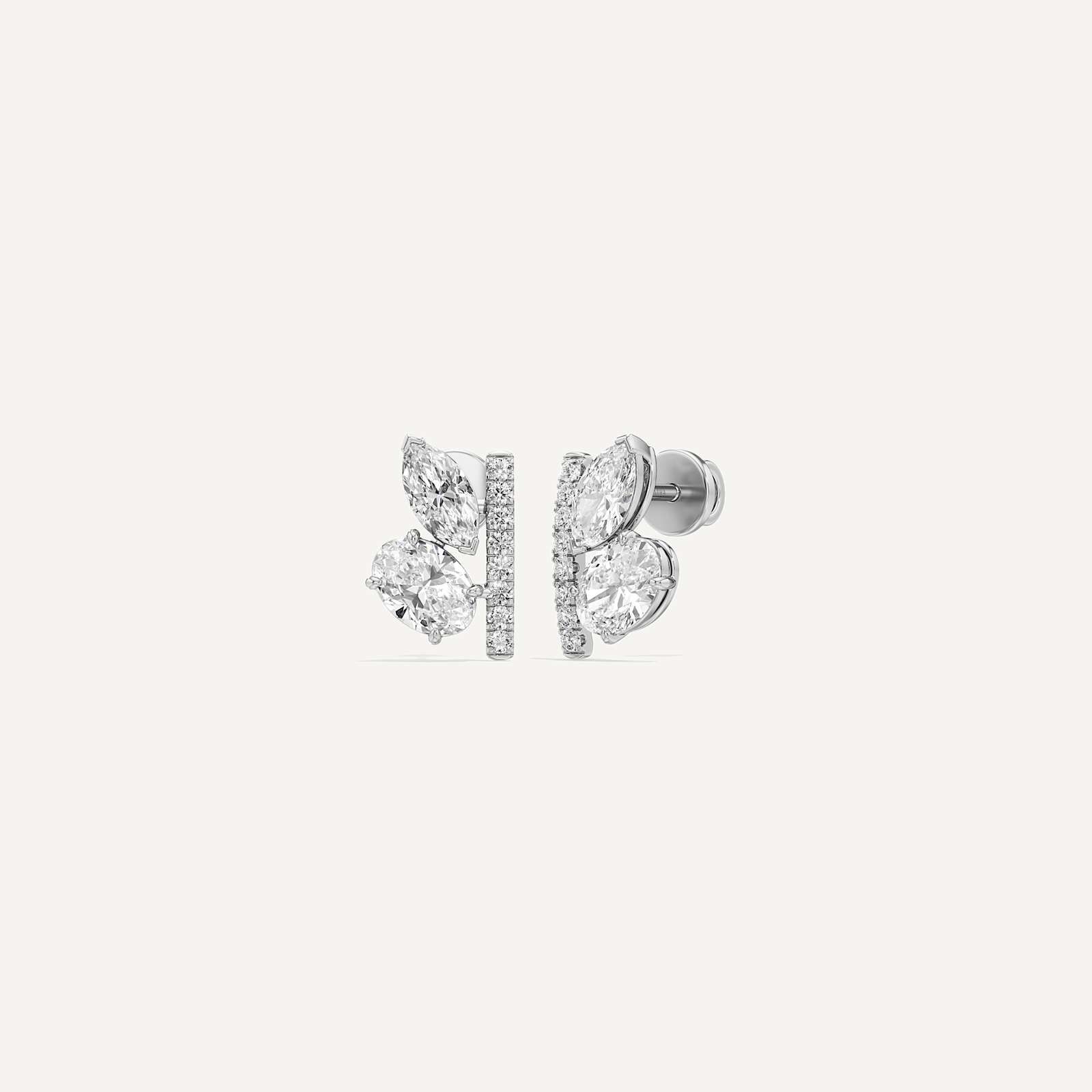 Marquie & Oval Duo Toi et Moi Diamond