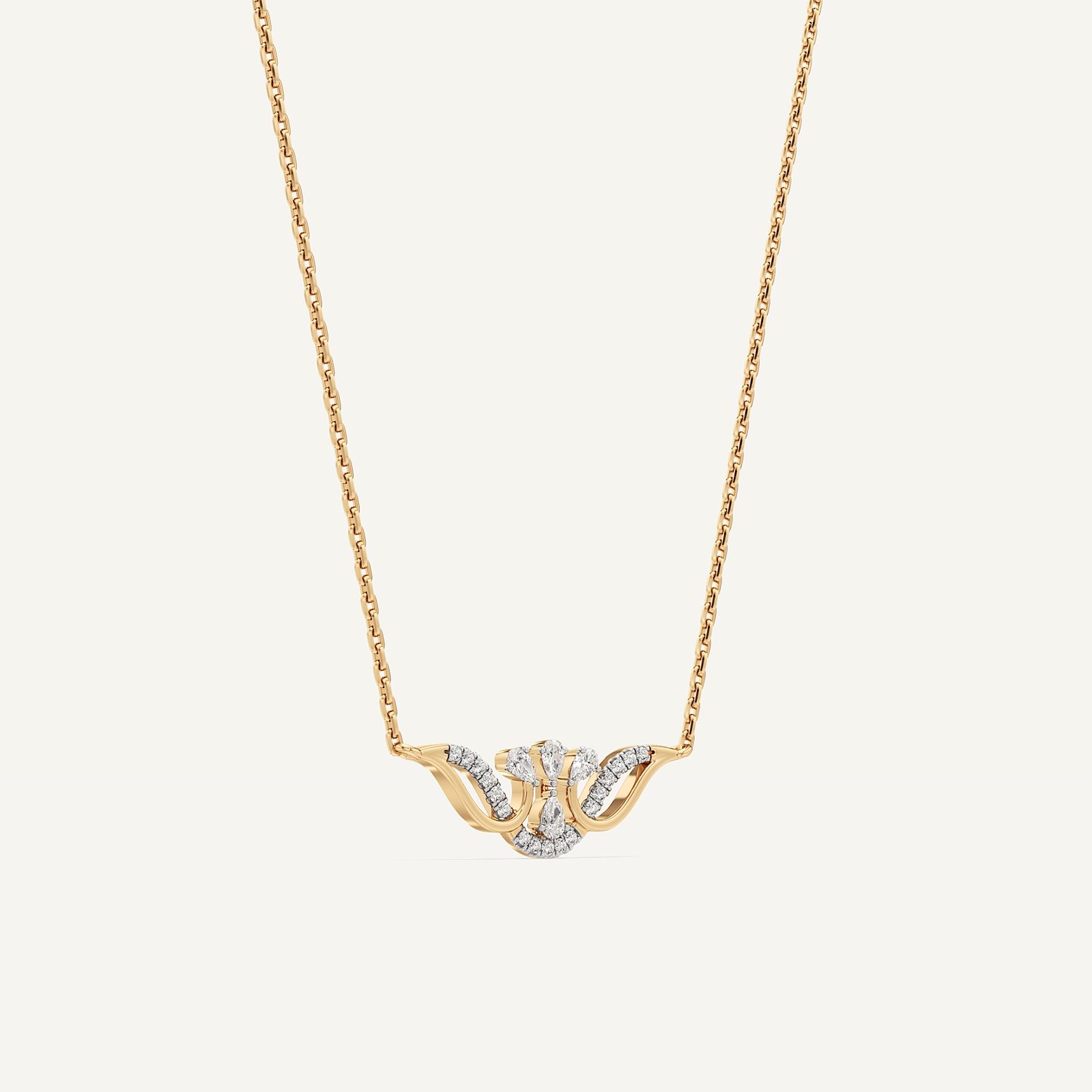 Swan Curve Pear Diamond
