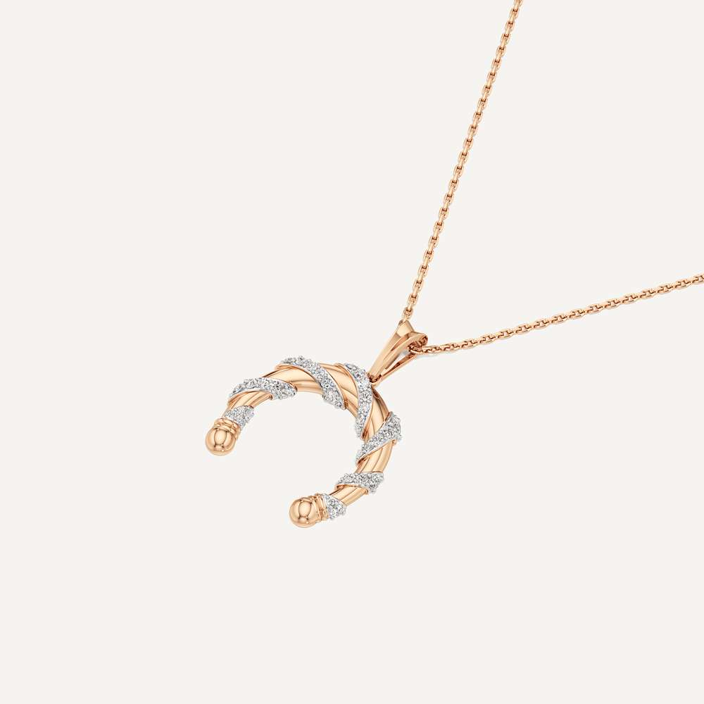 Signature Arch Horseshoe Pendant
