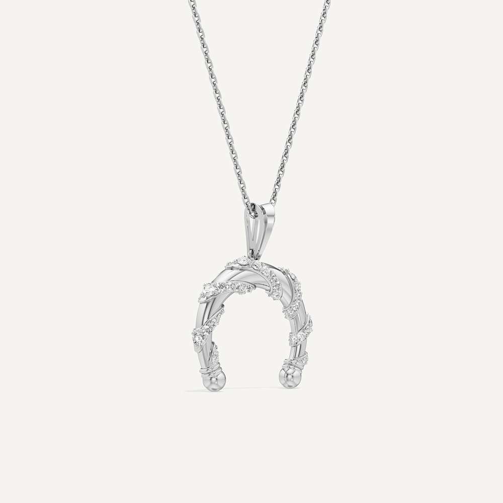 Signature Arch Horseshoe Pendant