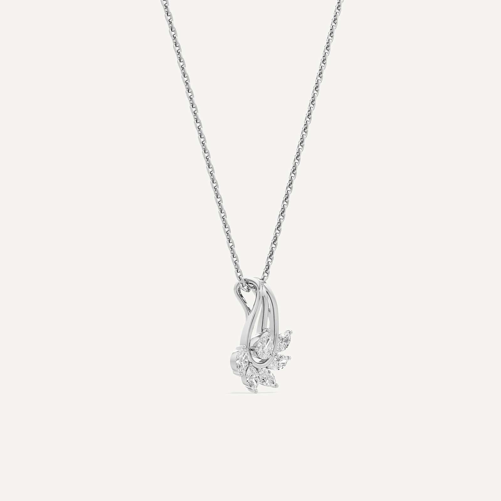 Olive Leaf Marquise Diamond  