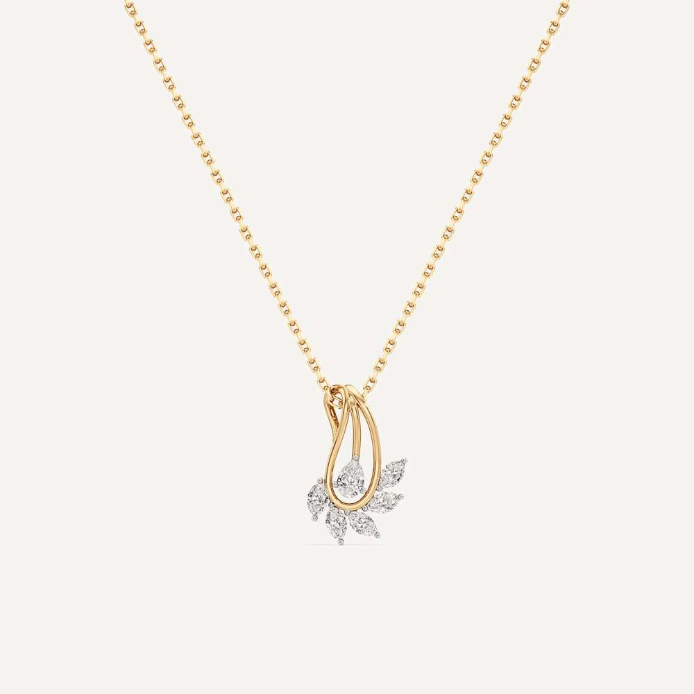 Olive Leaf Marquise Diamond  