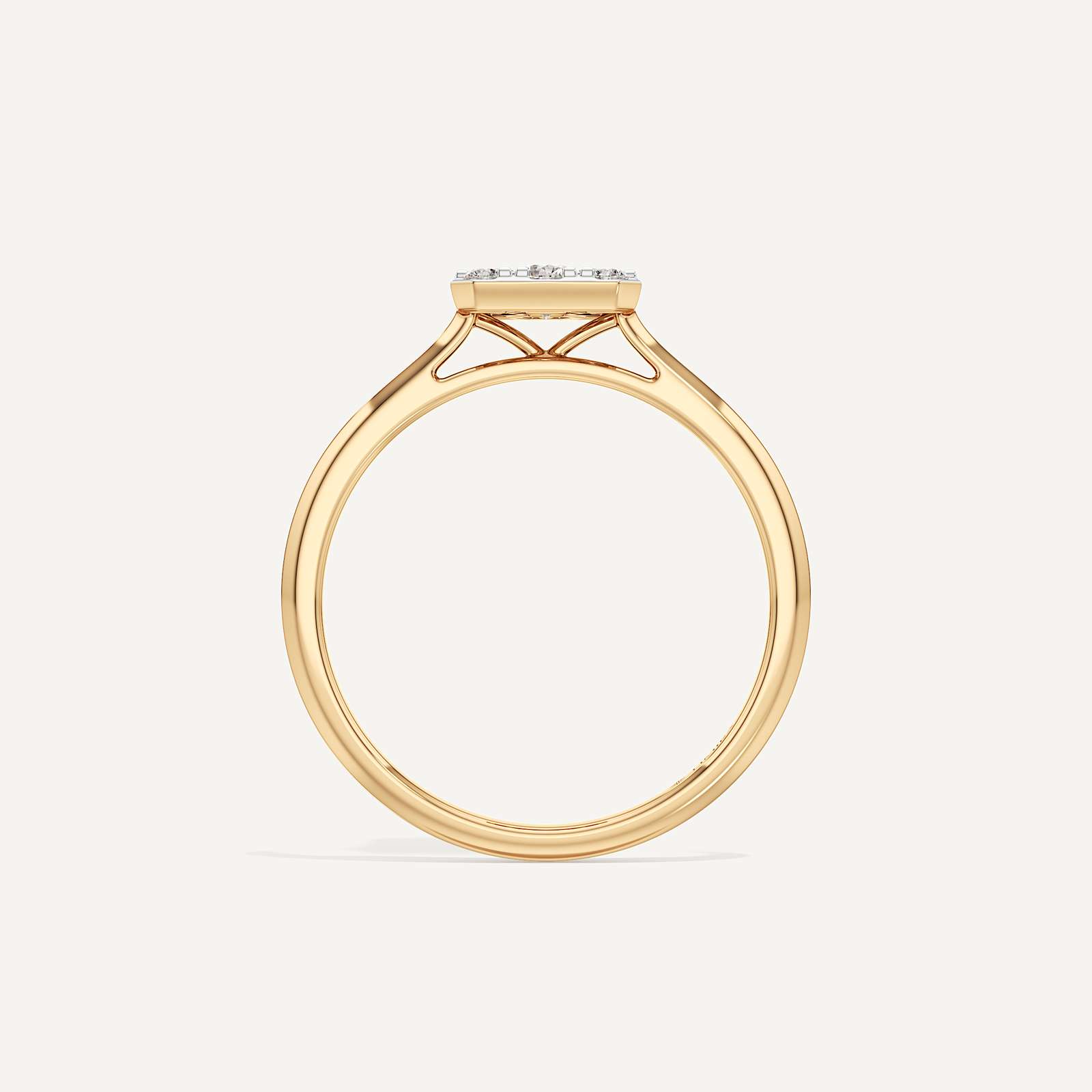 Evara Emerald Diamond Ring