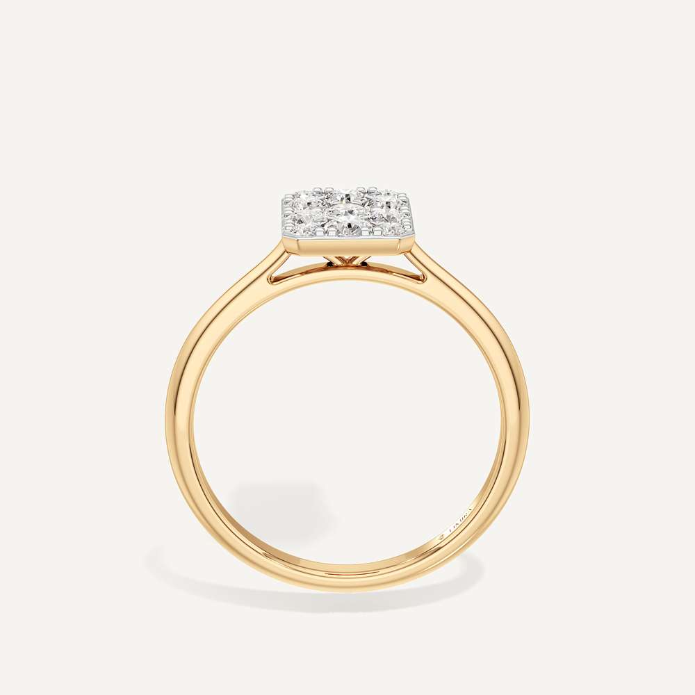 Emerald Glory Diamond Ring
