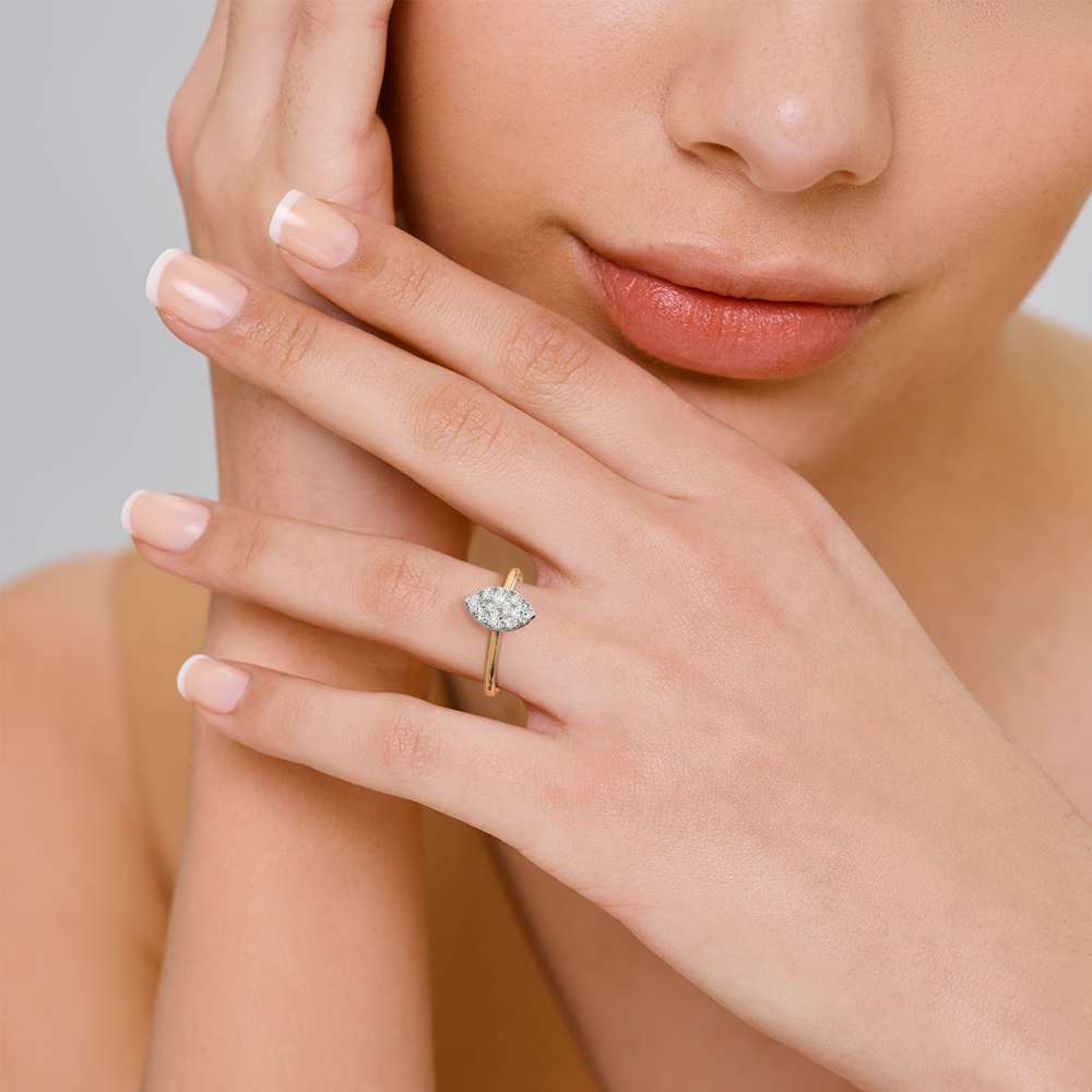 Majestic Marquise Diamond Ring