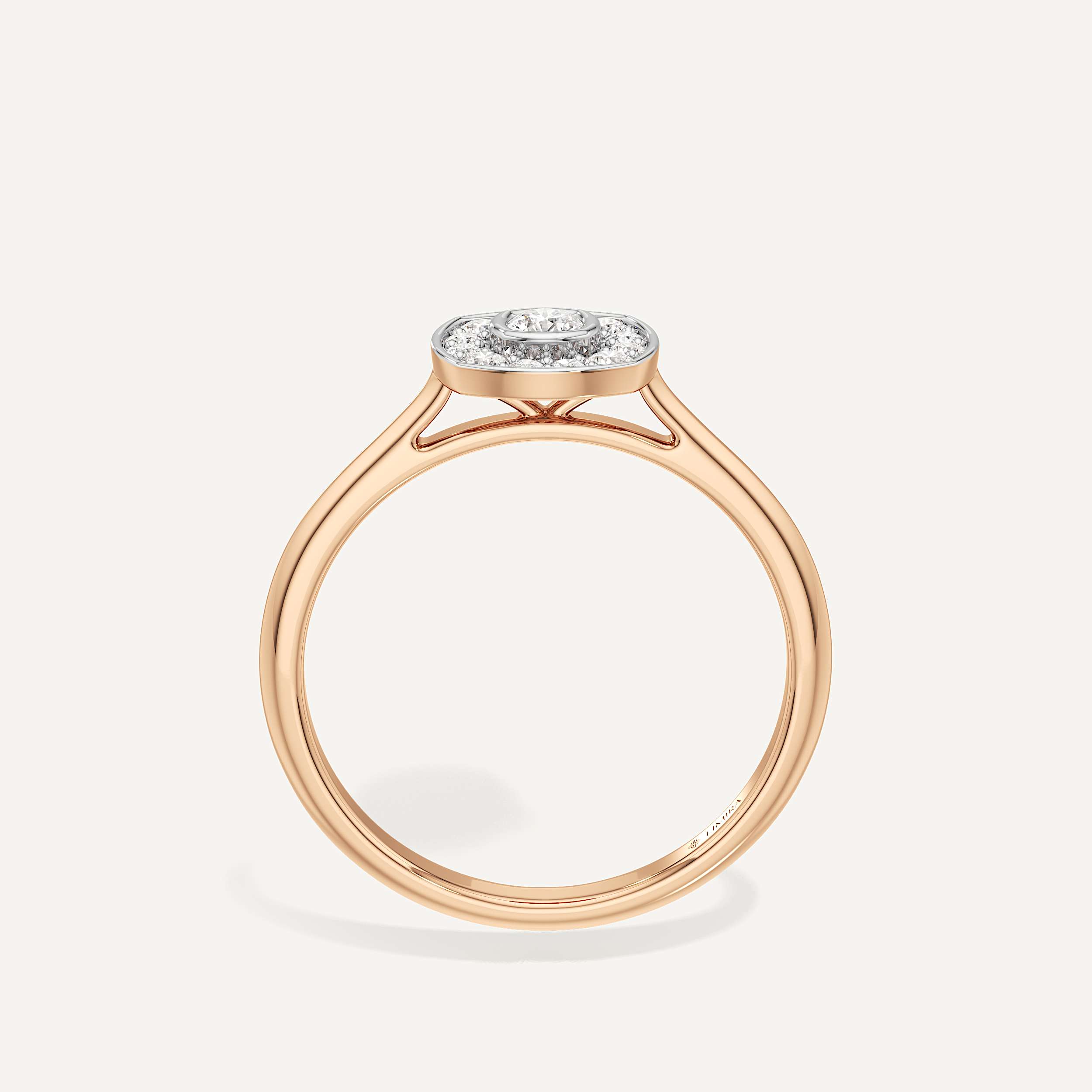 Forever Bright Cushion Diamond Ring