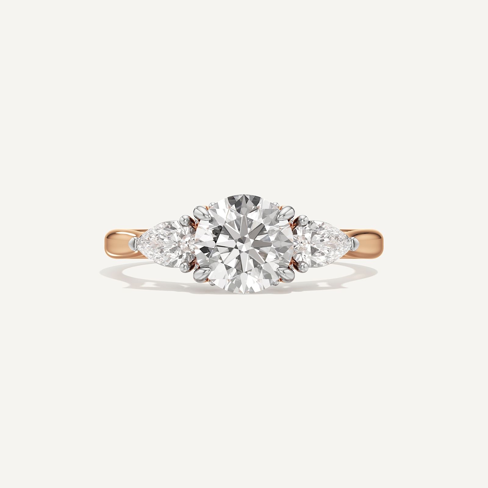 Triple Twist Diamond solitaire