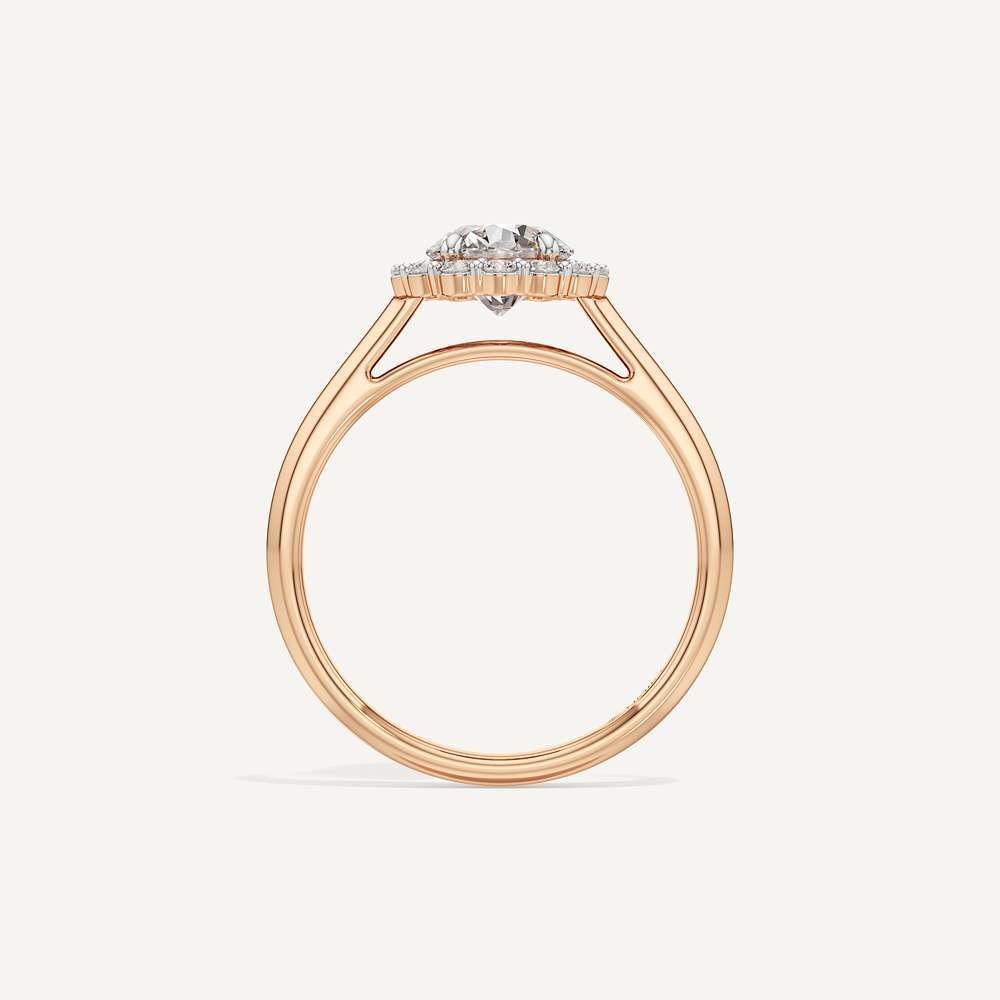 Sunflower Halo Diamond