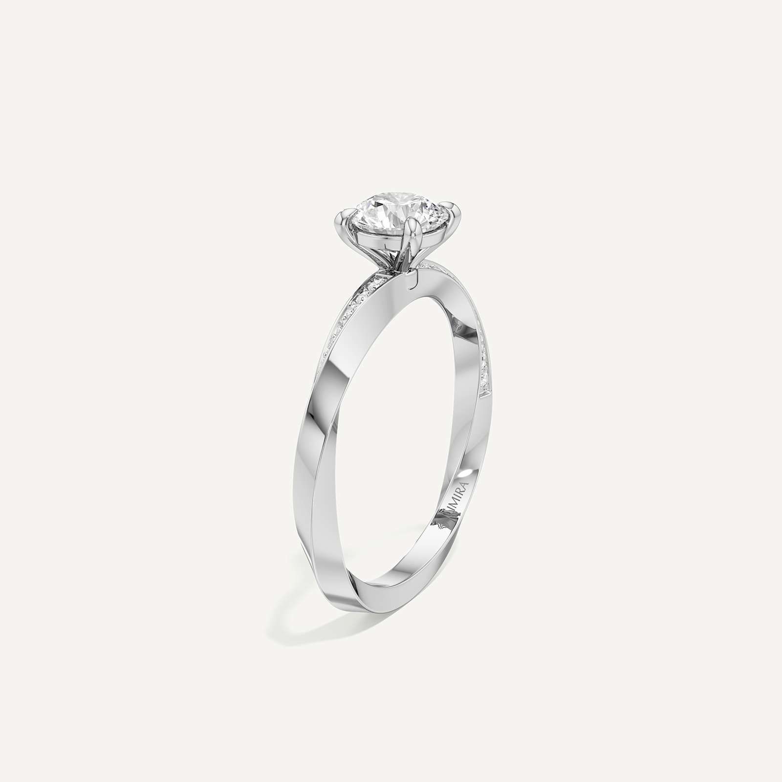 Rope Shank Solitaire Diamond