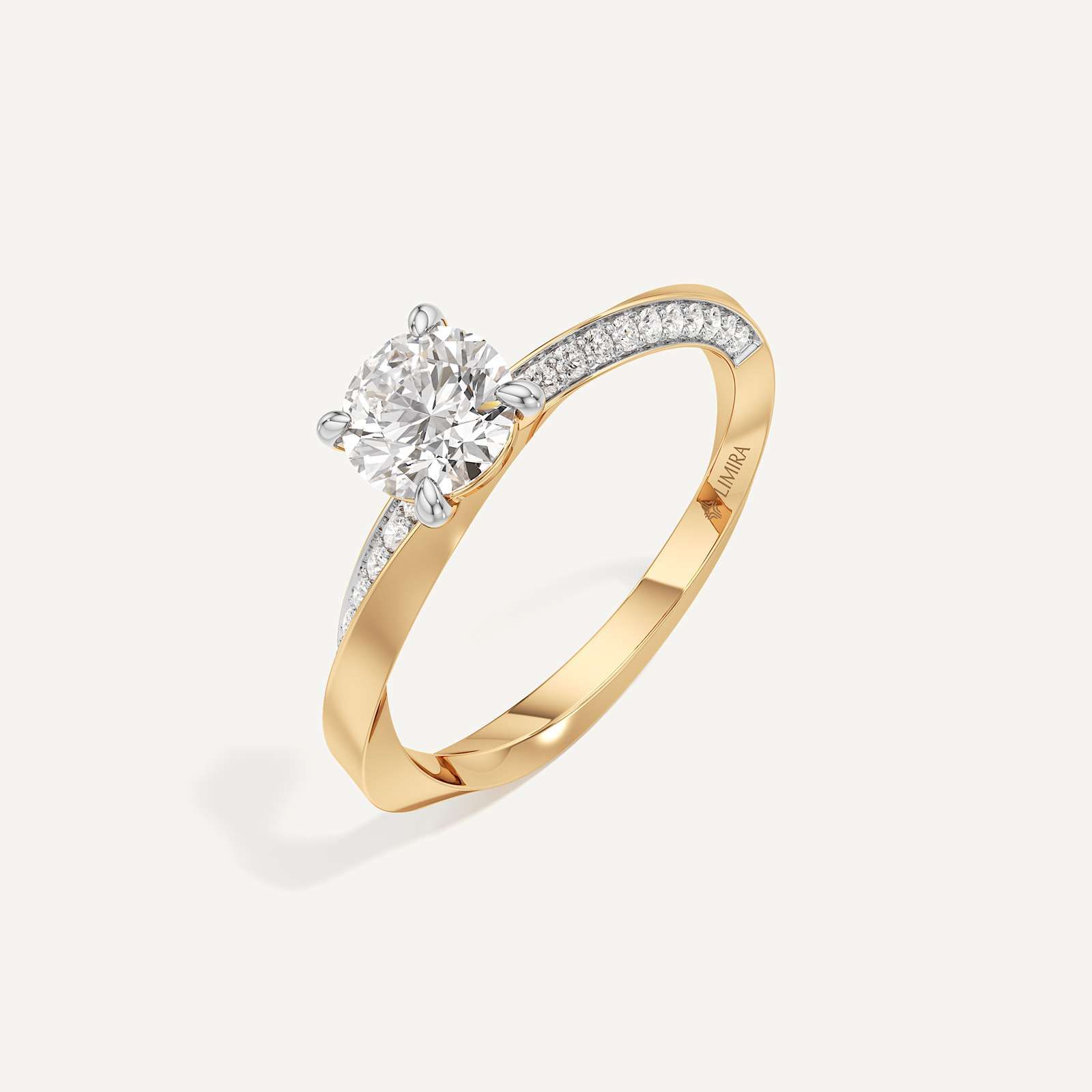 Rope Shank Solitaire Diamond