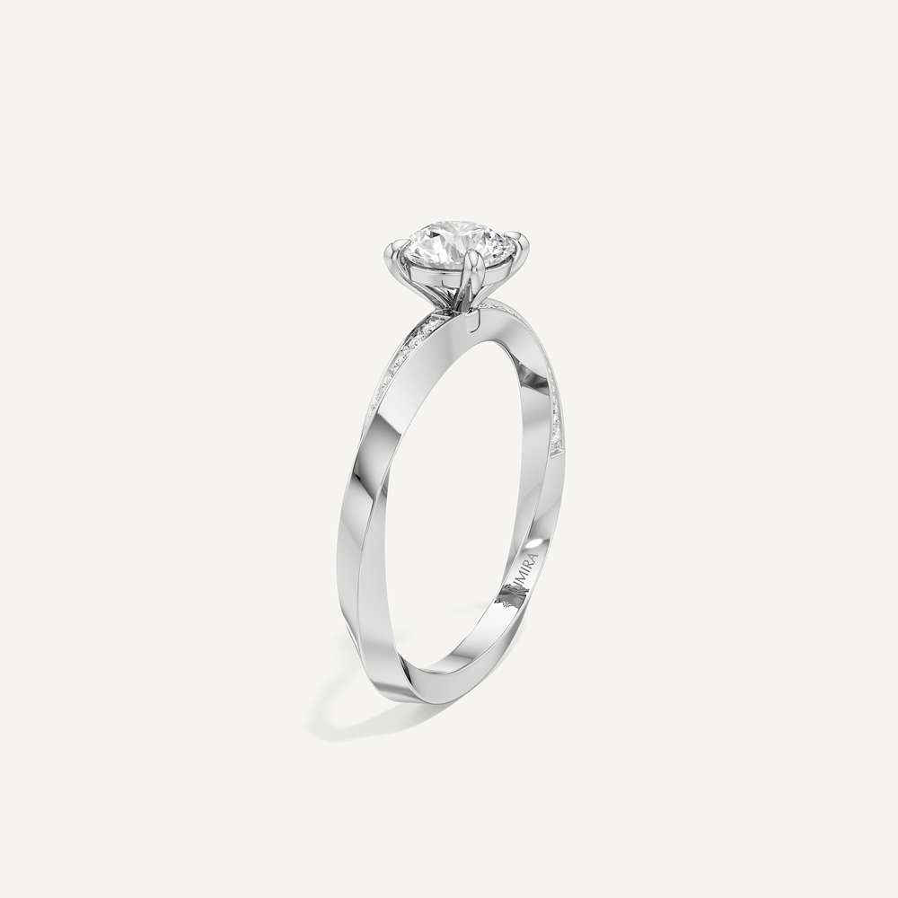 Rope Shank Solitaire Diamond