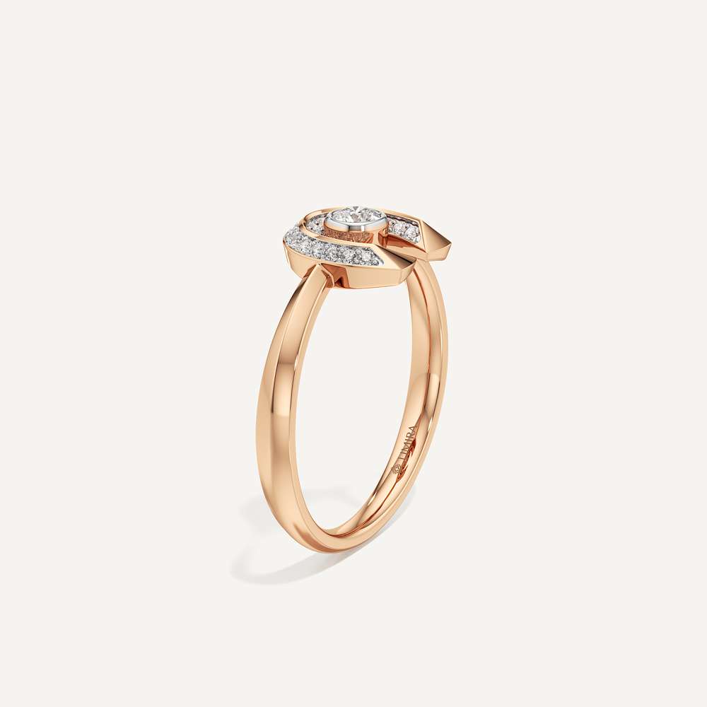 Meridian Loop Horseshoe Ring