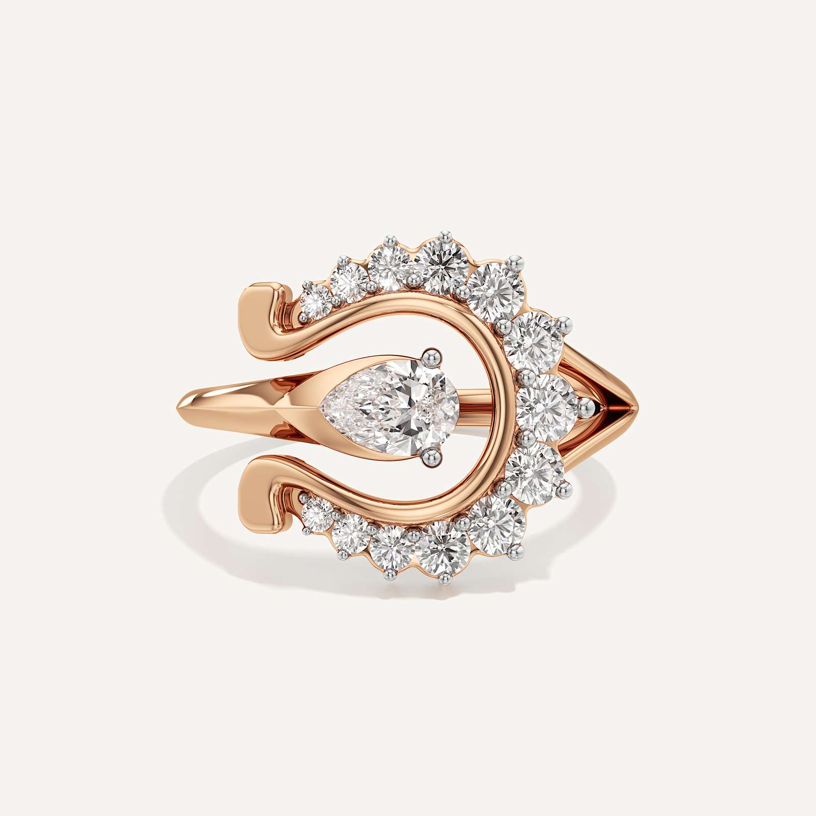 Buy Best|Fortuna Wave Cocktail Ring|online