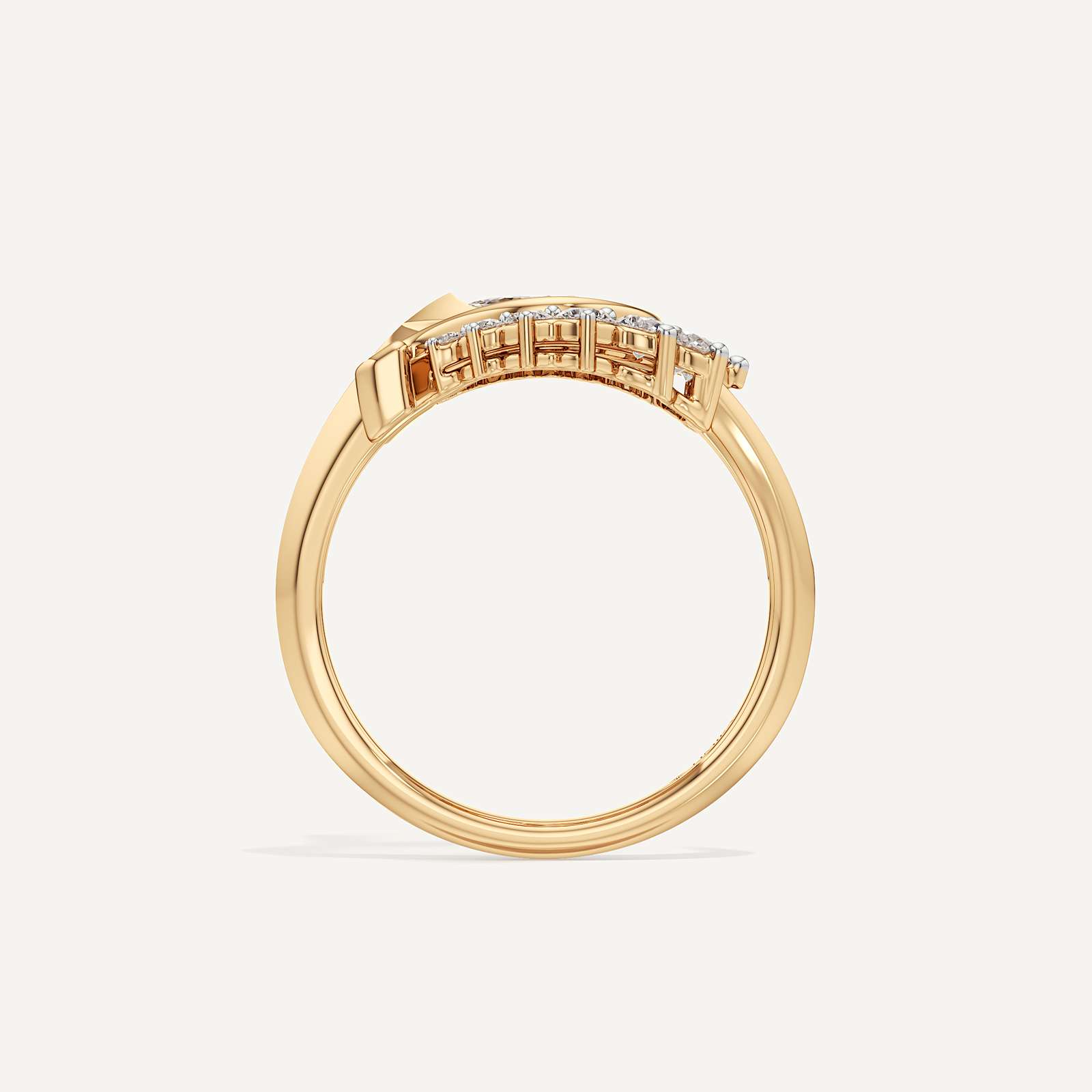 Buy Best|Fortuna Wave Cocktail Ring|online
