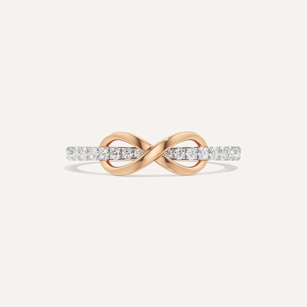 Infinity Whisper Diamond Ring