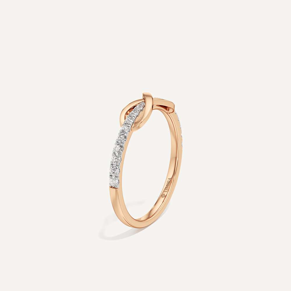 Infinity Whisper Diamond Ring