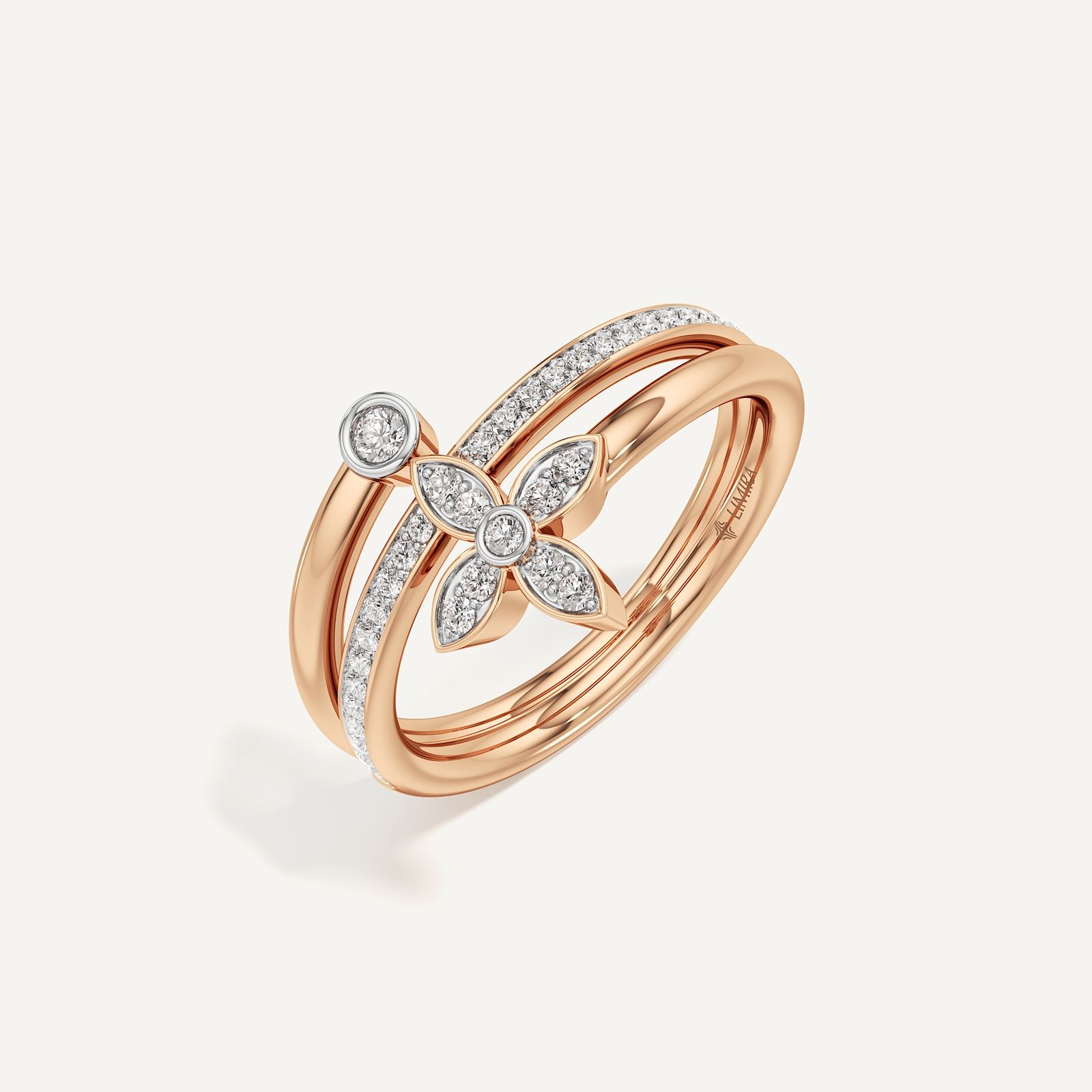 Flora Spark Round Diamond