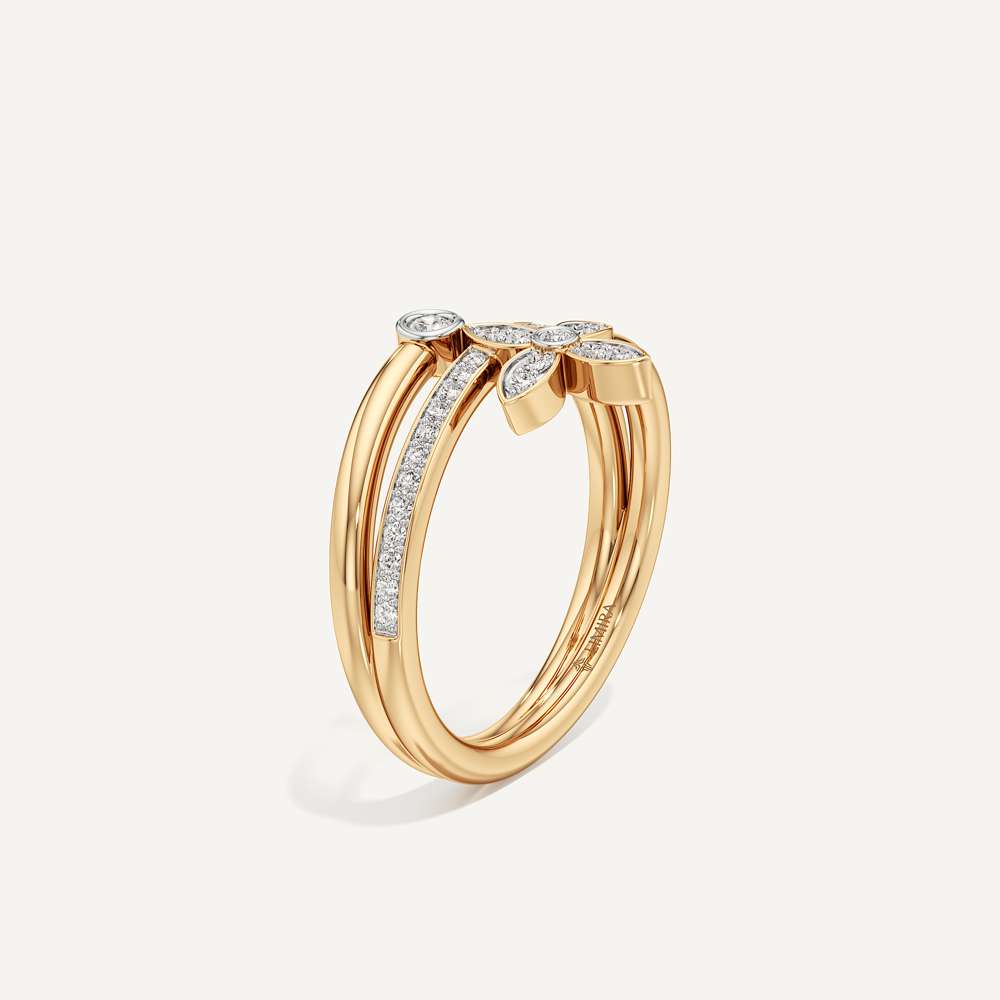 Flora Spark Round Diamond