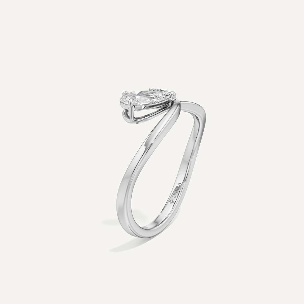 0.50 & 1 Ct Pear Duo Toi et Moi Diamond